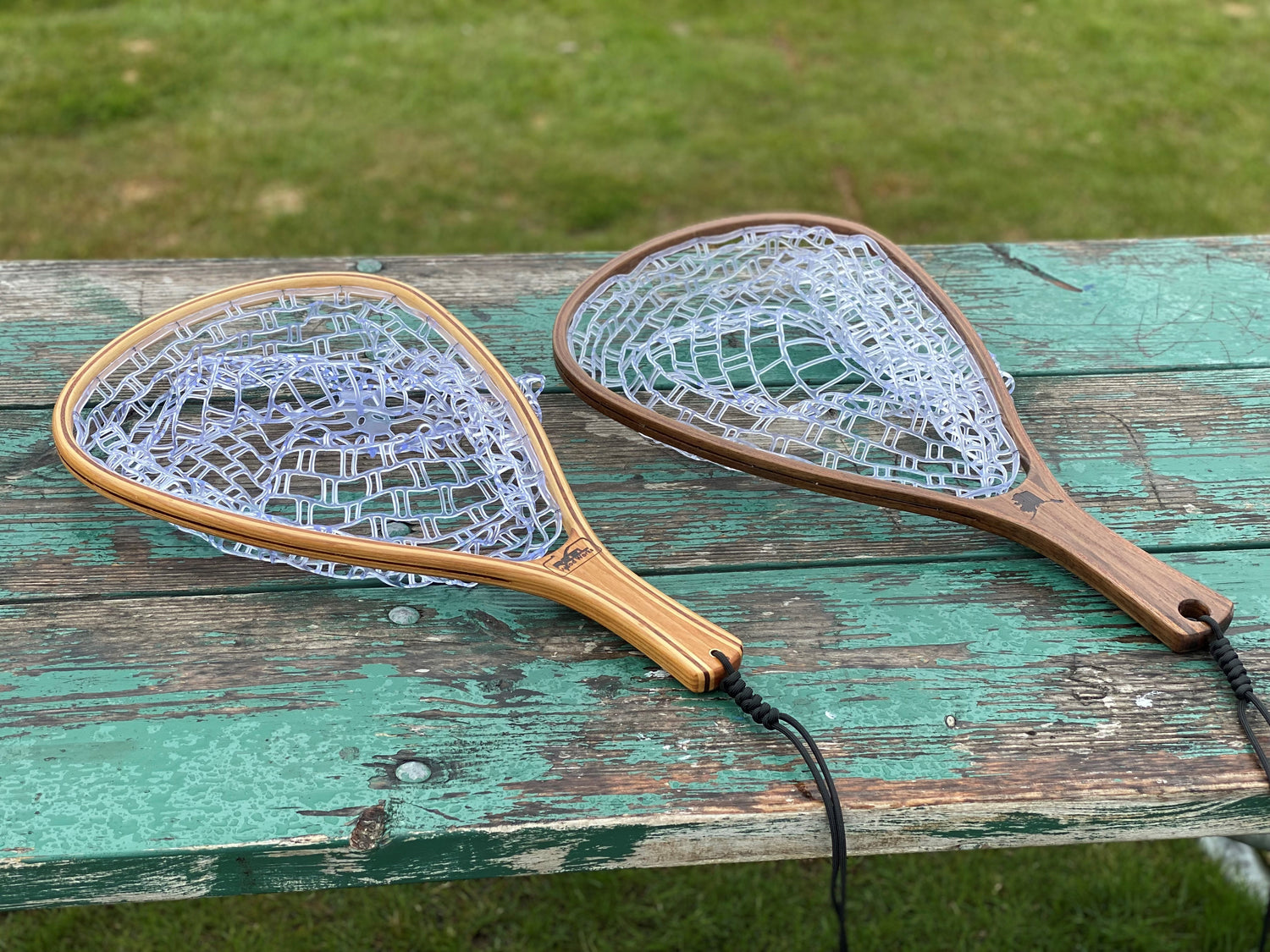 Wood Fly Fishing net - Handcrafted Custom Fly Fishing net made in the USA